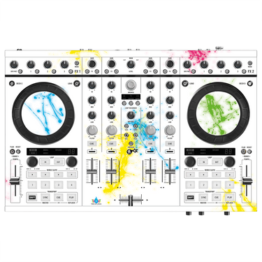dj-skins Native Instruments S4 MK2 Skins HOLI IN COLORS